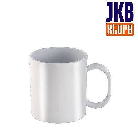 CANECA BRANCA POLIMERO 325ML JKB UND