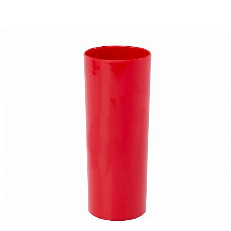 COPO LONG DRINK 350ML VERMELHO TP