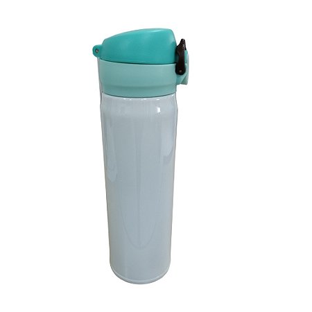 GARRAFA TERMI BR TAMPA VERDE SALTITANTE 500ML DEKO