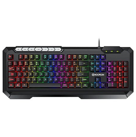 TECLADO GAMER RGB 19 TCL FIO 1,5 MT TPC074 HOOPSON