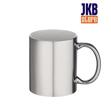 CANECA CROMADA PRATA AAA 325ML JKB UND
