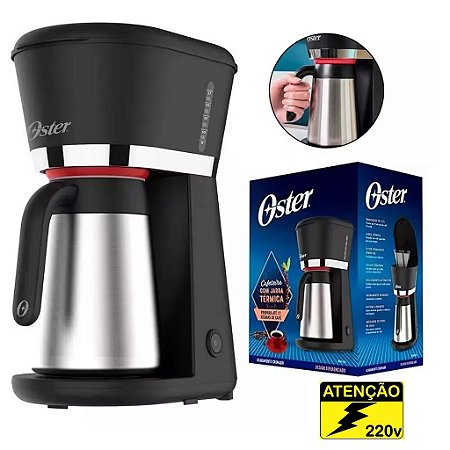 CAFETEIRA OCAF400220 220V JARRA INOX TERMICA OSTER