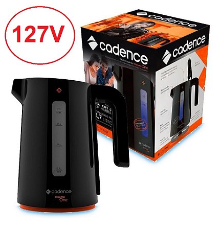 CHALEIRA ELETRICA CEL388 127V PRETO CADENCE