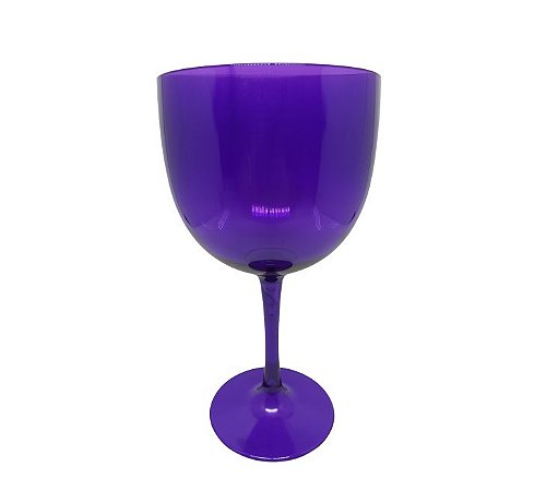 TAÇA GIN ACRILICO PREMIUM 110GR 550ML ROXO MP