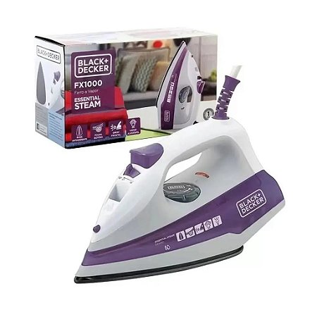 FERRO DE PASSAR A VAPOR 127V BLACK DECKER