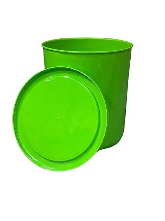 BALDINHO C/TAMPA PLASTICO 1L VERDE TP