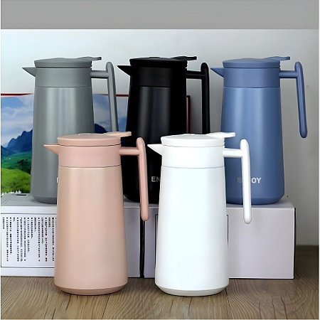 GARRAFA TÉRMICA BULE GATILHO MEEKY CAFÉ AGUA 860ML VINTAGE P1633