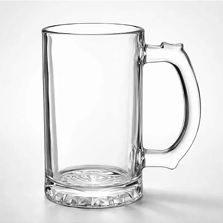 CANECA DE CHOPP VIDRO LISA 475 ML JKB