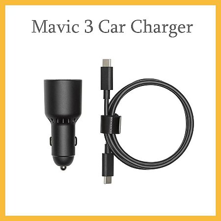 Carregador Veicular Original Dji Mavic 3 Series