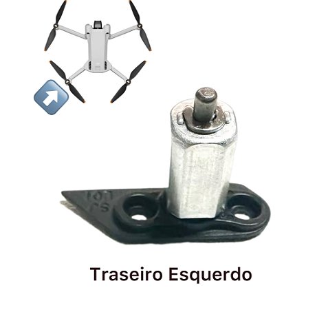 Eixo Do Braço Traseiro Esquerdo Dji Mini 3 Pro Original