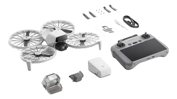 Drone Dji Flip Standard 4k60 48mp Com Tela 1 Bateria Dji060