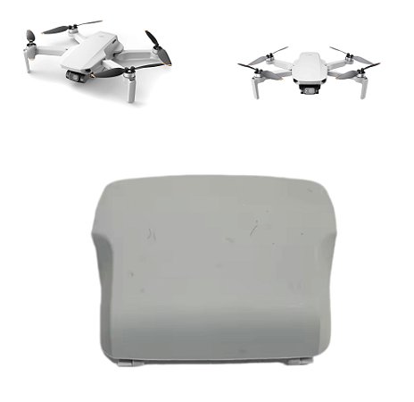 Tampa Traseira Bateria Cover Shell Drone Dji Mavic Mini 2/se Cinza