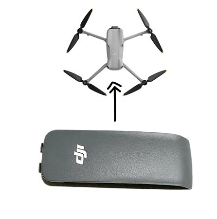 Tampa Shell Original Da Antena 4g Drone Dji Air 3 - Air 3s
