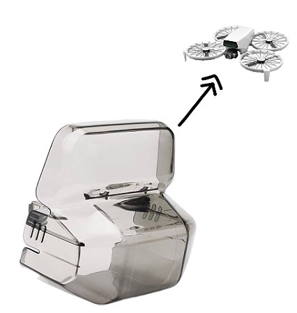 Protetor Do Gimbal Para Drone Dji Flip Fumê