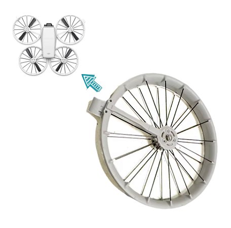 Braço Protetor Traseiro Direito Para Drone Dji Flip