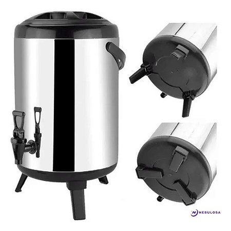 BOTIJAO TERMICO DE INOX 9.5L GP409