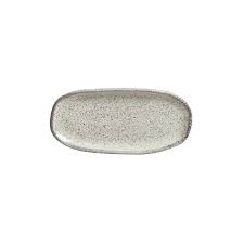 TRAV OVAL RASA MINI ORGANICO PISTACHE 16,5X8 CM