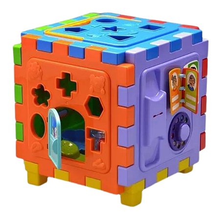 Cubo Didático Grande Solapa Mercotoys