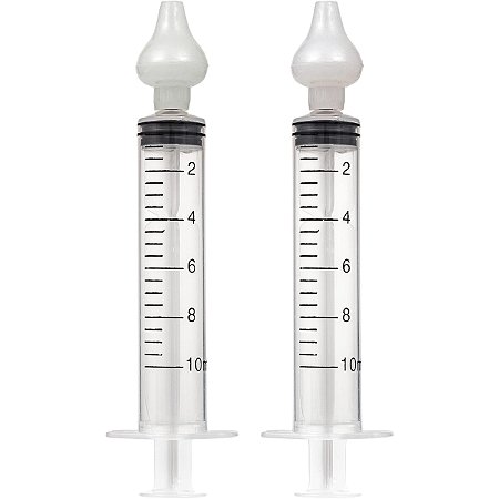 Seringas Para Lavagem Higienização Nasal Kit Com 2 Buba