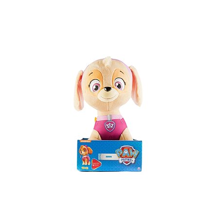 Pelucia Patrulha Canina Paw Patrol Coleções 30cm Sunny