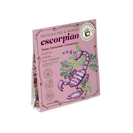 Linha Banho Astrológicos - Escorpião