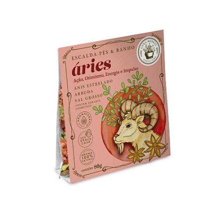 Linha Banho Astrológicos - Áries