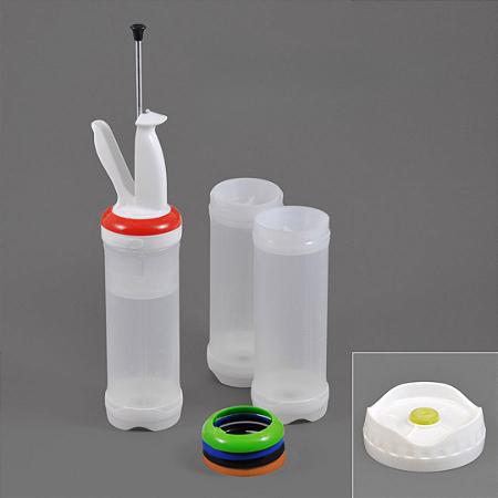 Kit Porcionador de Molhos para Hambúrguer FIFO 710ml