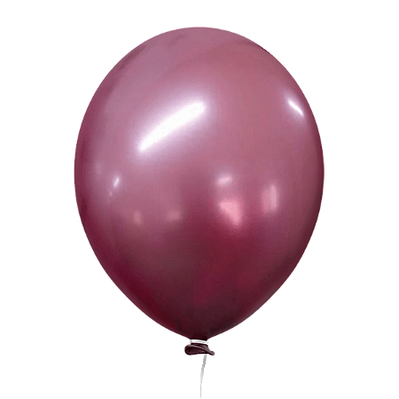 Balão Latex Alumínio Pink 5'' Happy Day