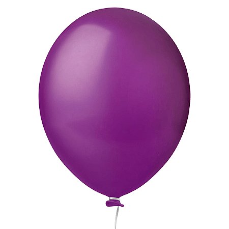 Balão latex Liso Uva 9'' Happy Day