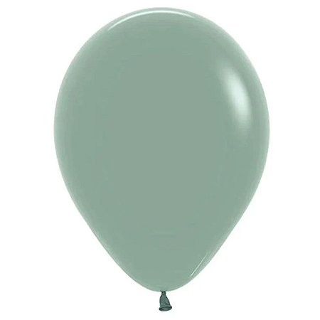 Balão Latex Pastel Verde Laurel 5¨Sempertex