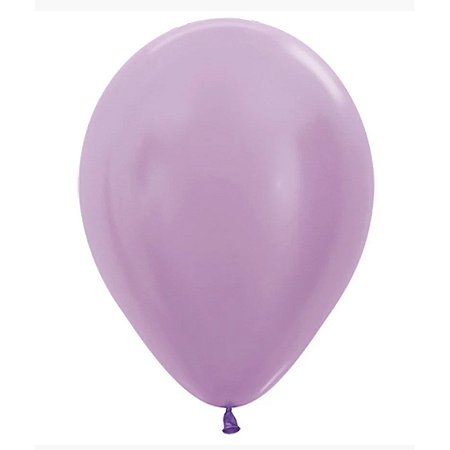 Balão Látex Santin Lilás 5¨Sempertex