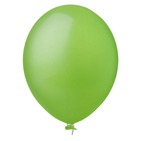 Balão Latex Liso Verde Lima 5'' Happy Day