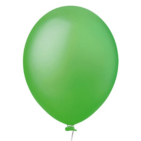 Balão Latex Liso Verde Citrus 11'' Happy