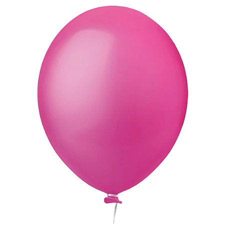 Balão Latex Liso Pink 16'' Happy Day
