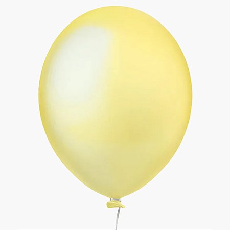 Balão Látex Perolizado Marfim 16'' Happy Day