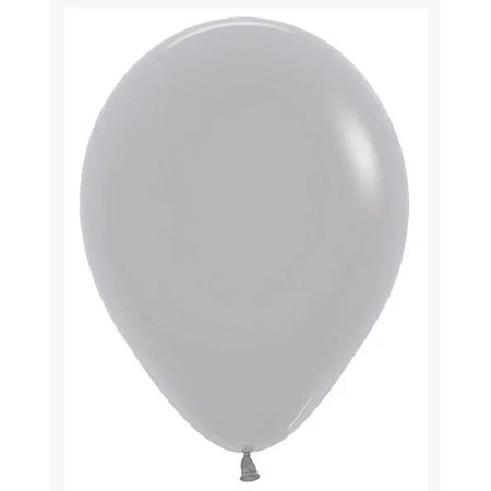 Balão Latex Fashion Cinza 24" Sempertex