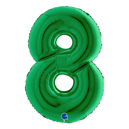 Balão GRABO 40" Número 8 Green