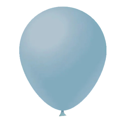 Balão FestBall 9" Liso Azul Acinzentado