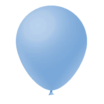 Balão FestBall 12" Liso Azul Claro