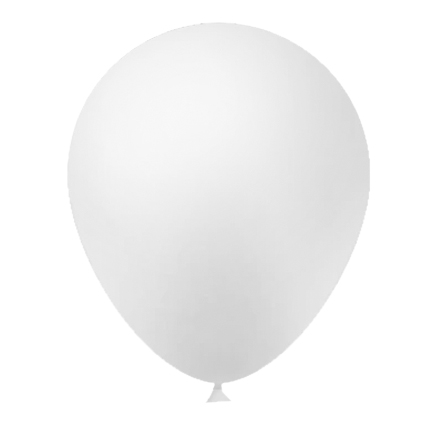 Balão FestBall 12" Liso Branco