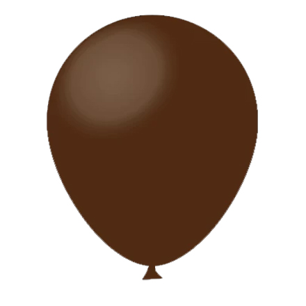 Balão FestBall 16" Liso Marrom