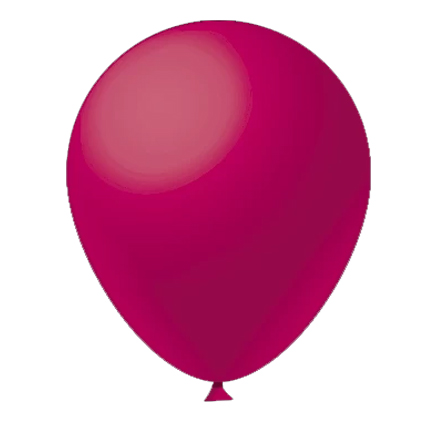 Balão FestBall 9" Liso Pink