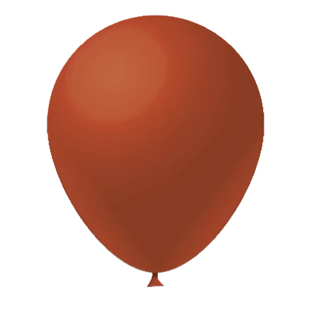 Balão FestBall 12" Liso Terra Cota
