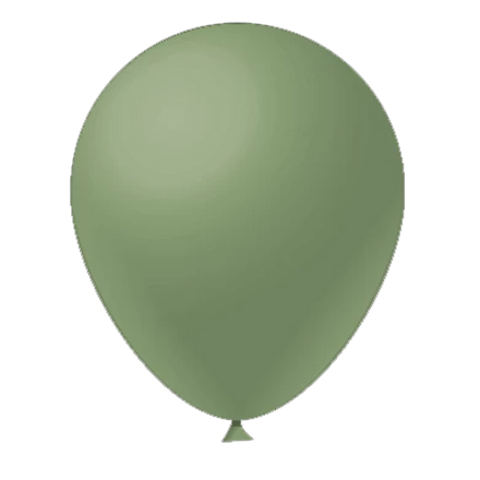 Balão FestBall 5" Liso Verde Eucalipto