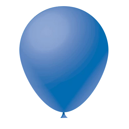 Balão FestBall 9" Neon Azul