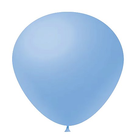 Balão FestBall 250" Big Liso Azul Claro