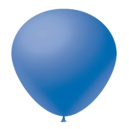 Balão FestBall 250" Big Liso Azul Cocalto