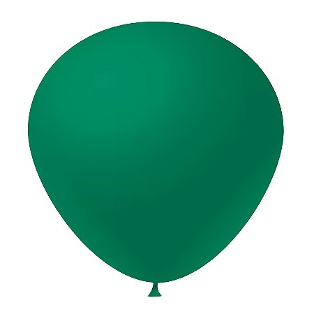 Balão FestBall 250" Big Liso Verde Escuro