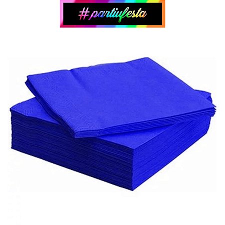 Guardanapo de Papel Azul #partiufesta