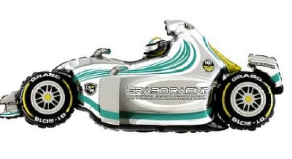 Balão Carro Formula1 Prata